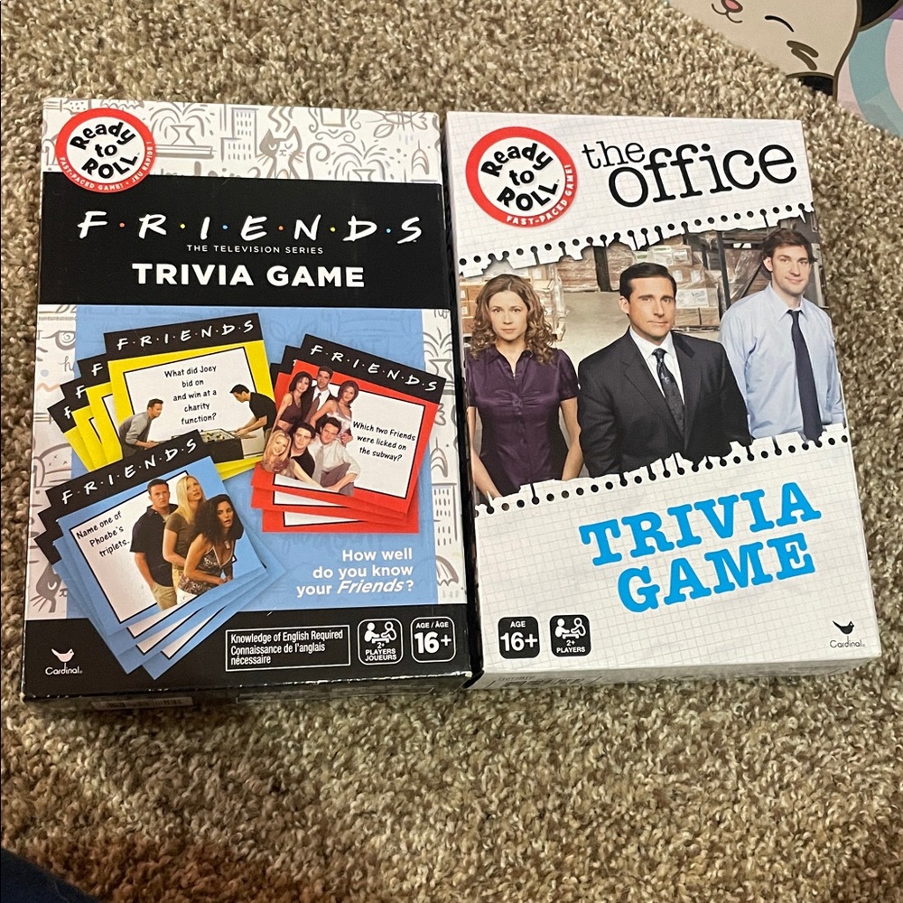 Pop TV trivia games
The Office Trivia Game - FRIENDS Trivia Game